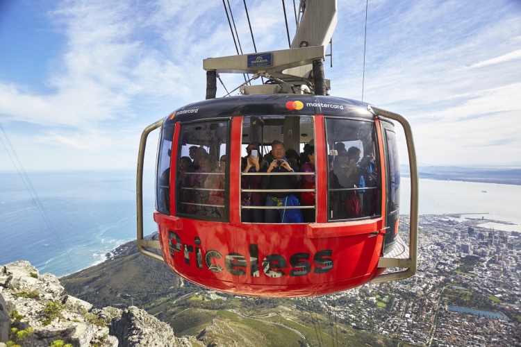 Table mountain cableway